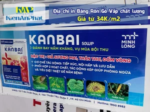 Địa chỉ in Băng Rôn Gò Vấp chất lượng. Giá từ 34K/m2