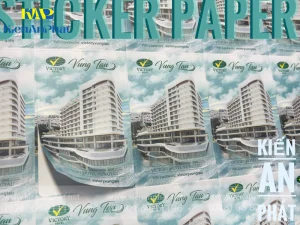 Sản phẩm In Decal Nhựa, Decal trong tại Kiến An Phát