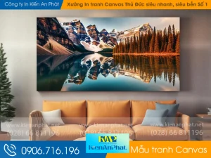 Xưởng In tranh Canvas Thủ Đức siêu nhanh, siêu bền Số 1