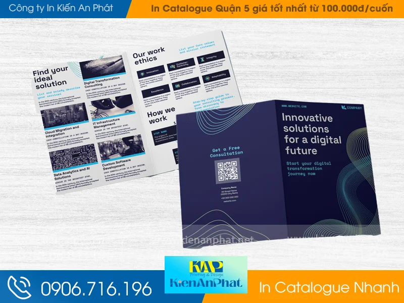 In catalogue Kiến An Phát – Địa chỉ in catalogue trung tâm quận 5 uy tín