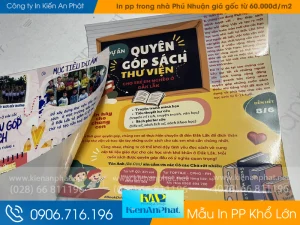 Xưởng in pp trong nhà Phú Nhuận giá gốc từ 60.000đ/m2