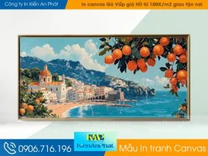 Công ty in canvas Gò Vấp giá tốt từ 100.000đ/m2 giao tận nơi