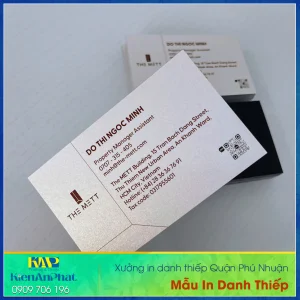 Xưởng in danh thiếp Quận Phú Nhuận – Giải pháp quảng bá thương hiệu toàn diện