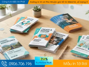 Xưởng in tờ rơi Phú Nhuận giá tốt từ 306đ/tờ, số lượng ít
