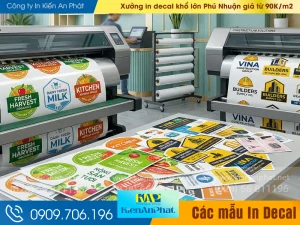 Xưởng in decal khổ lớn Phú Nhuận giá từ 90K/m2