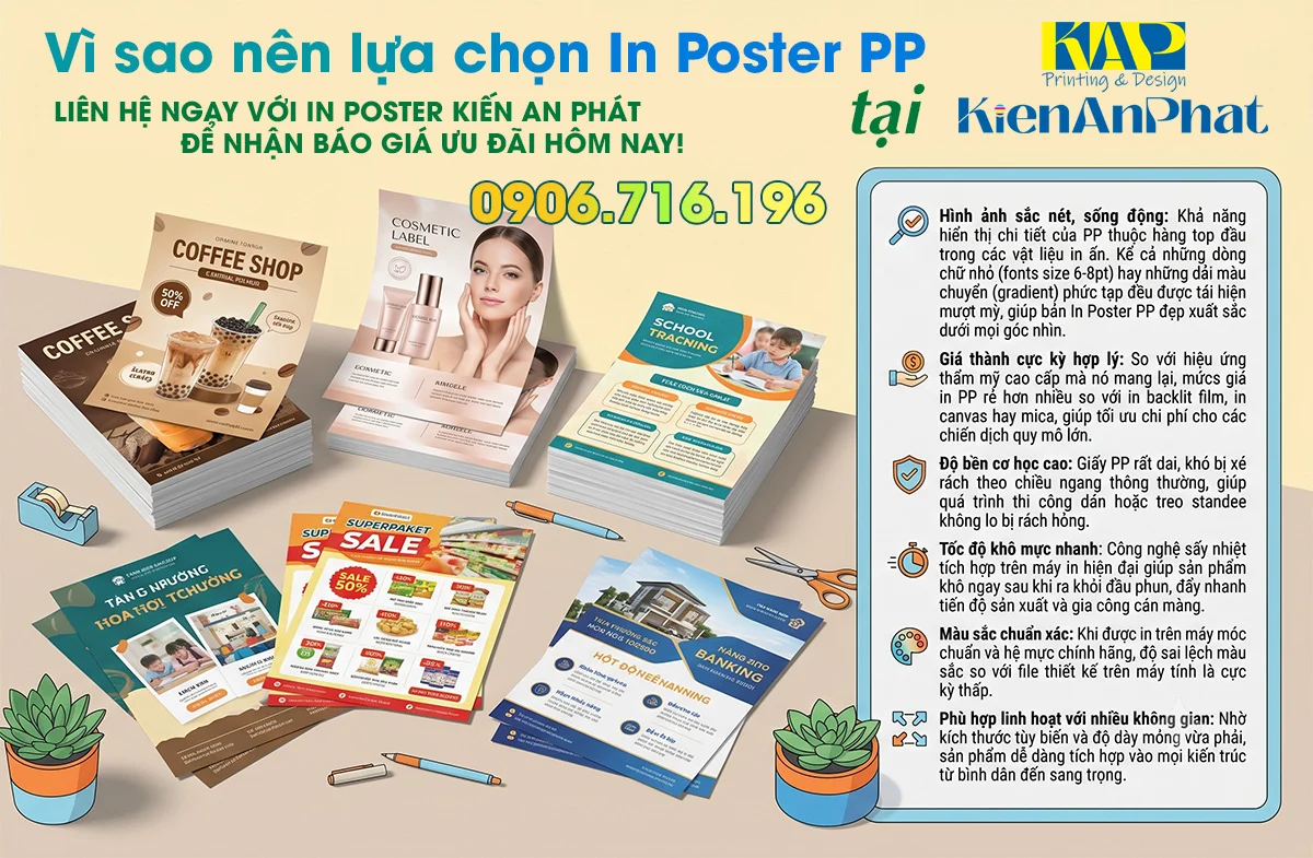  Vì sao nên lựa chọn In Poster PP? Phân tích ưu và nhược điểm
