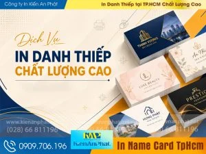Dịch Vụ In Danh Thiếp tại TP.HCM Chất Lượng Cao