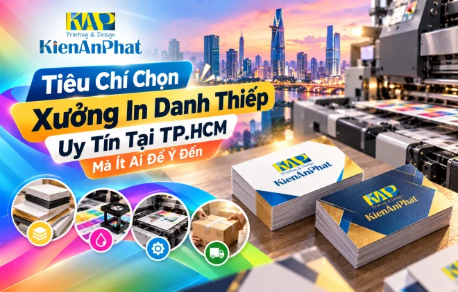 Tiêu Chí Chọn Xưởng In Danh Thiếp Uy Tín Tại TP.HCM Mà Ít Ai Để Ý Đến
